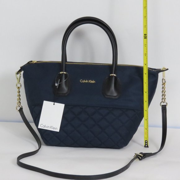 NEW Women's Calvin Klein Florence, Navy blue, Quilted - Picture 3 of 4